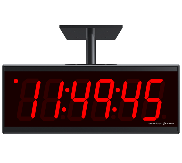 Digital Clocks American Time Indoor LED Clocks for Synchronized Time